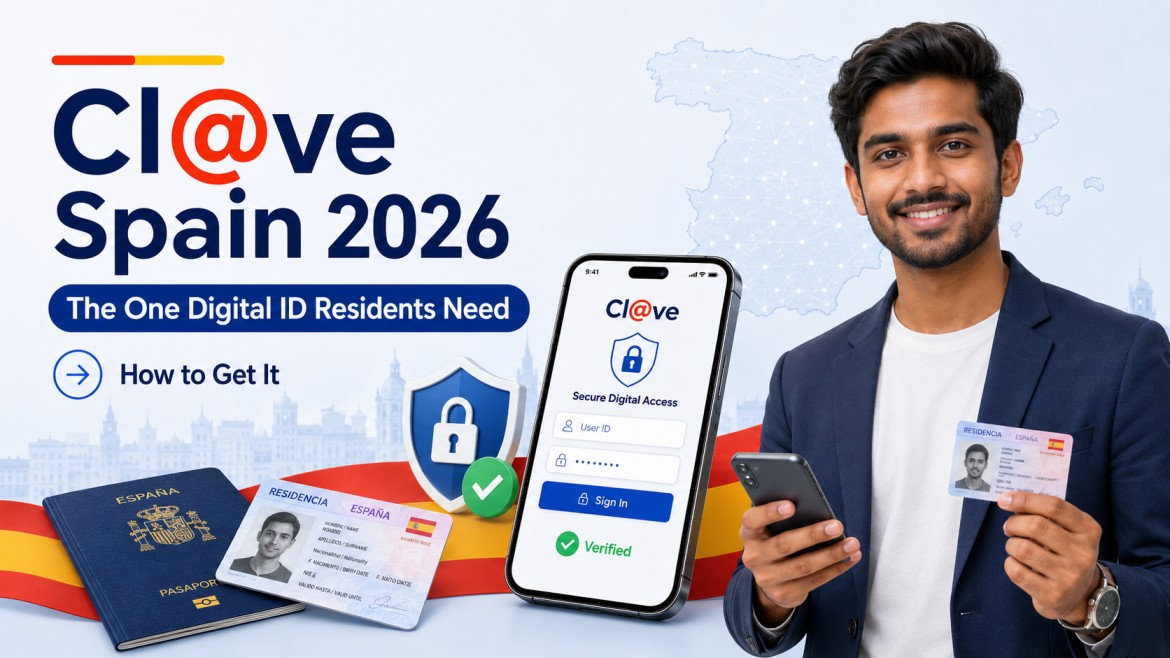 Cl@ve registration Spain Indians 2026