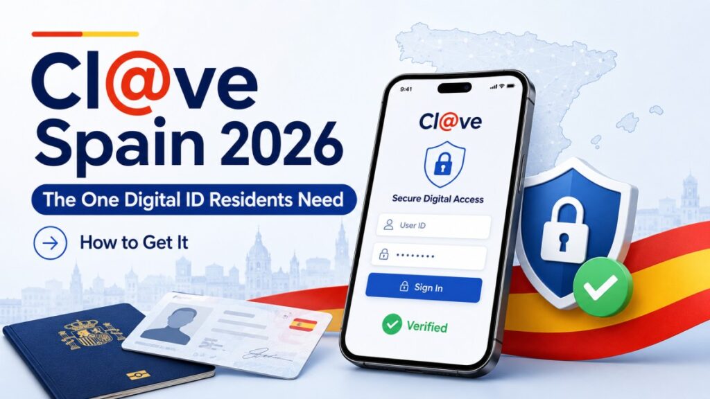 Clave Registration process Spain 