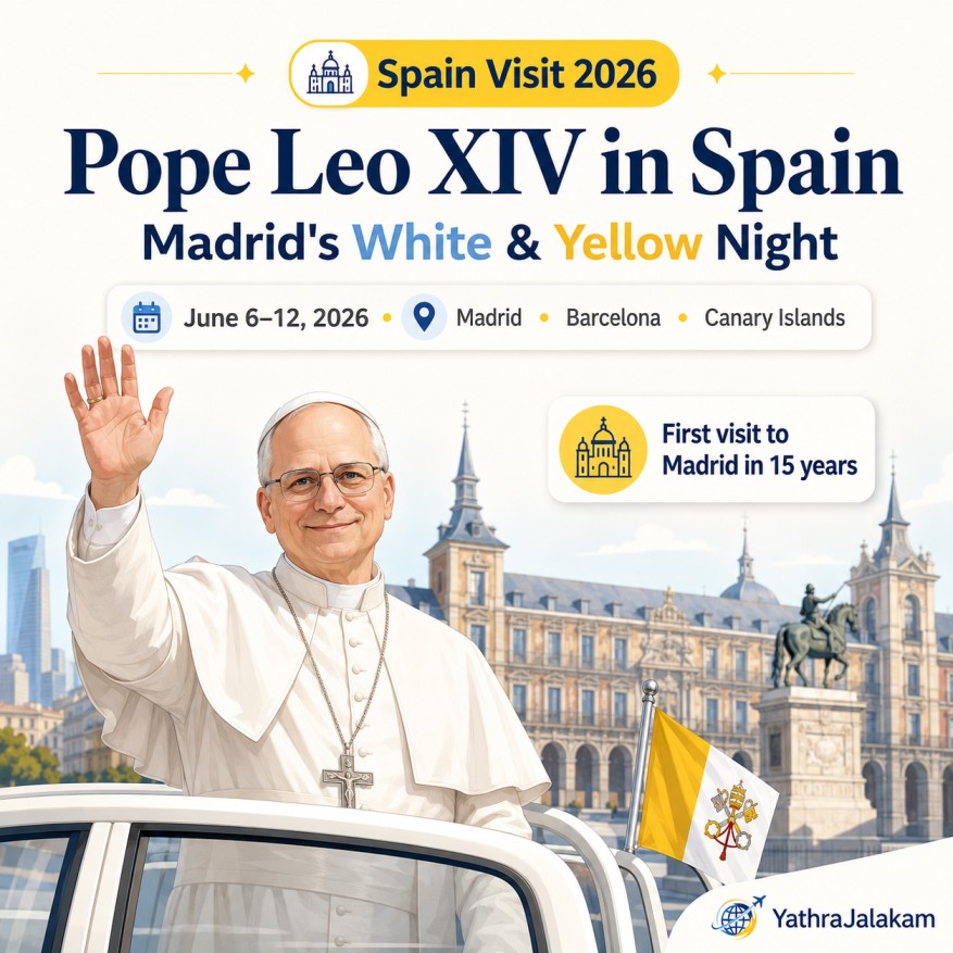 Pope Leo XIV Is Coming to Spain - Free Things to Do in Madrid