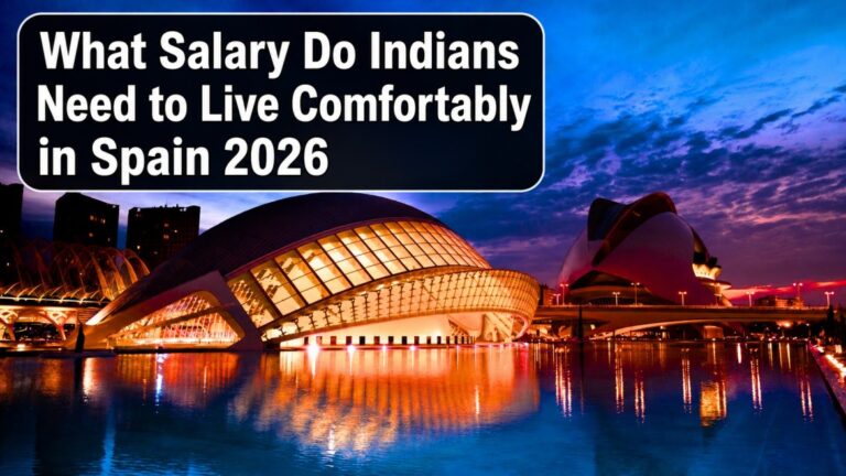 spain cost of living compared to india