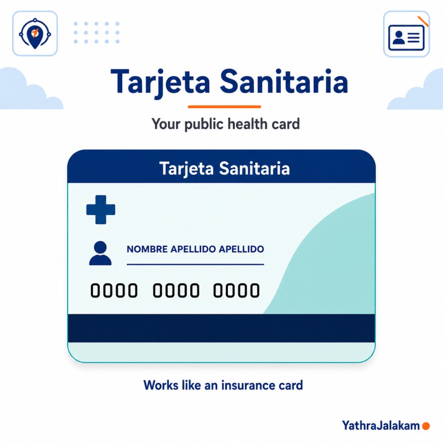 Spain health card